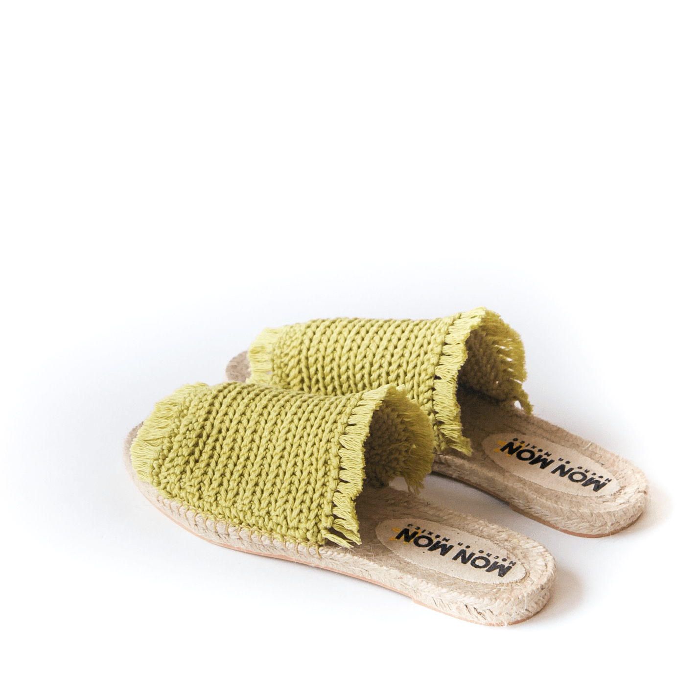 Sandalia Crochet Aceituna - Mon Mon Calzado