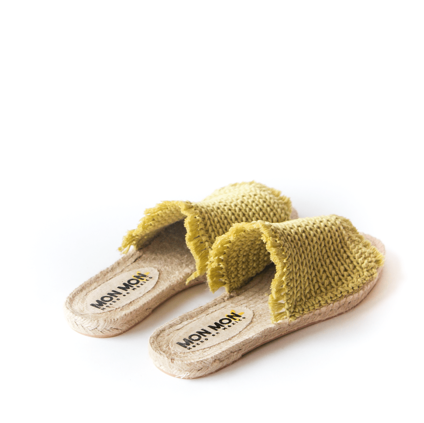 Sandalia Crochet Aceituna - Mon Mon Calzado
