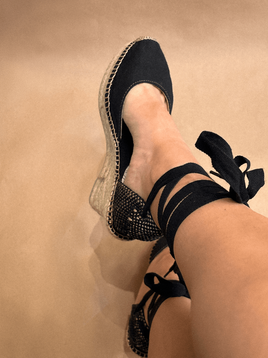 Alpargata Alta Lola Lino - Mon Mon Calzado