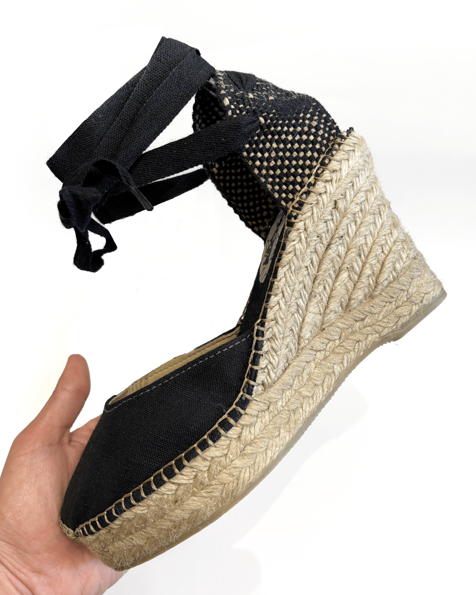 Alpargata Alta Lola Lino - Mon Mon Calzado