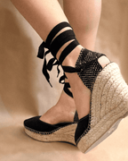 Alpargata Alta Lola Lino - Mon Mon Calzado