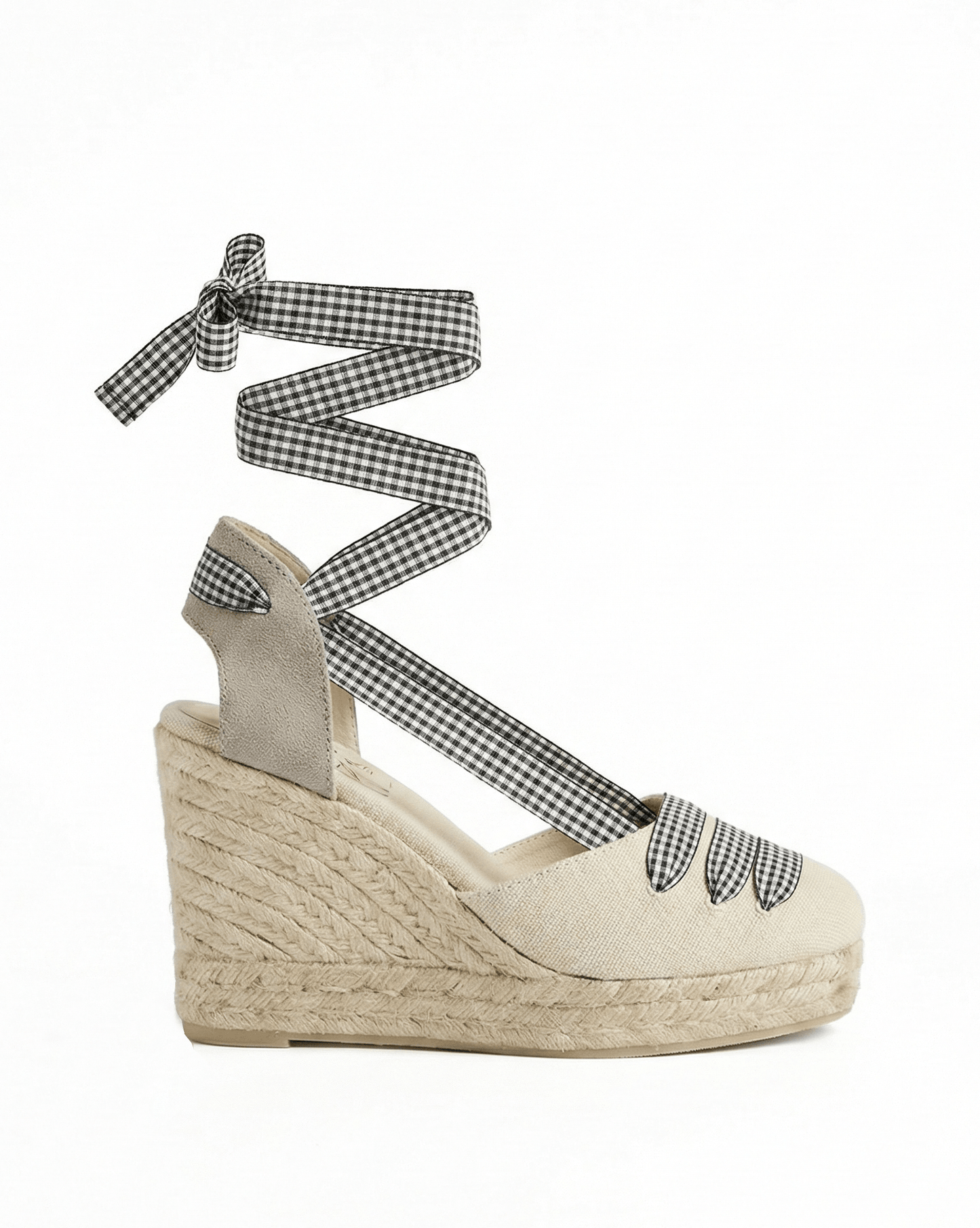 Alpargata Alta Mila Beige - Mon Mon Calzado