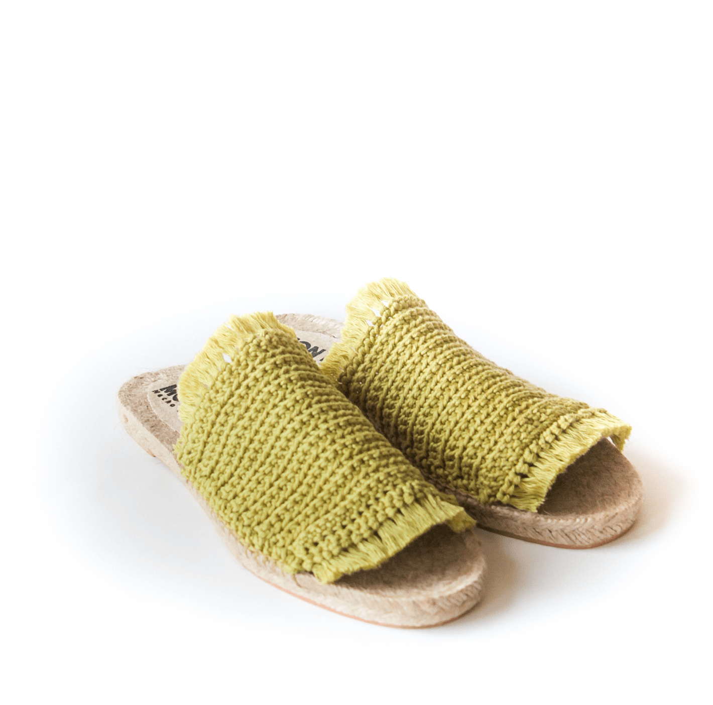 Sandalia Crochet Aceituna - Mon Mon Calzado