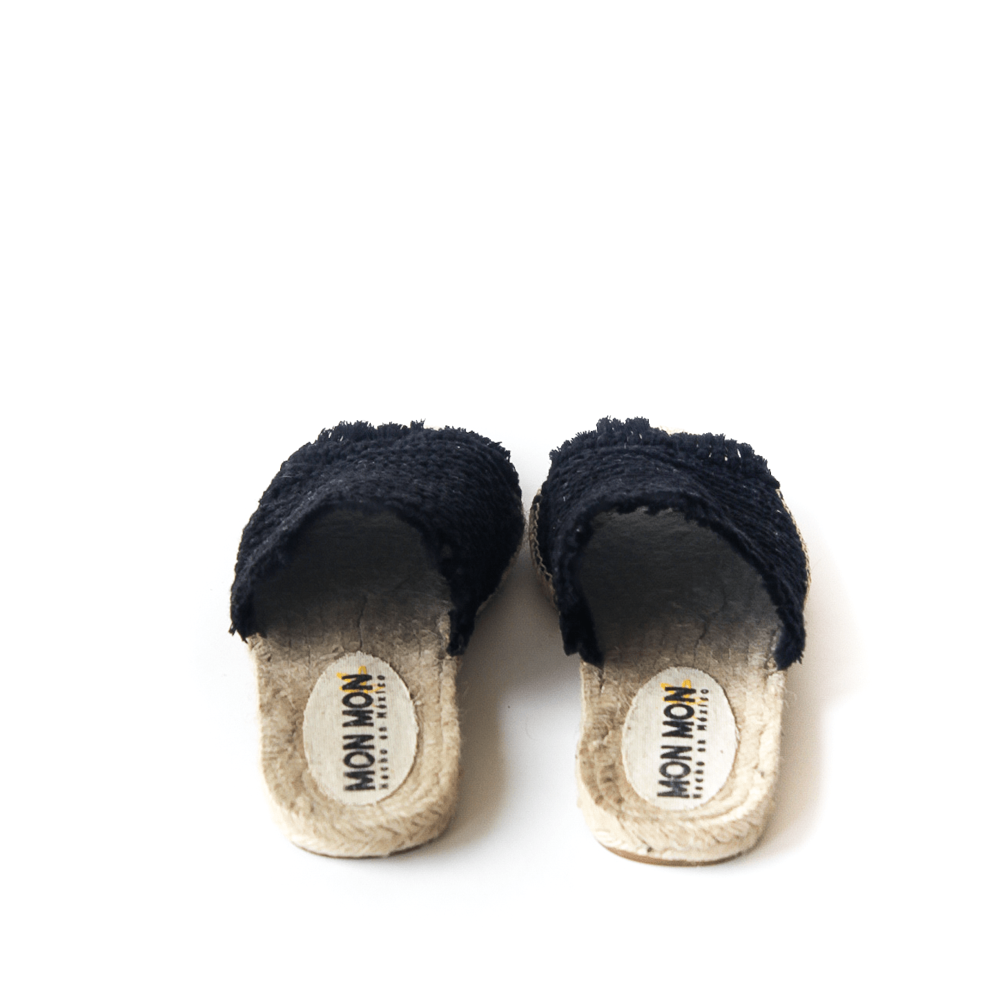 Sandalia Crochet Negro - Mon Mon Calzado