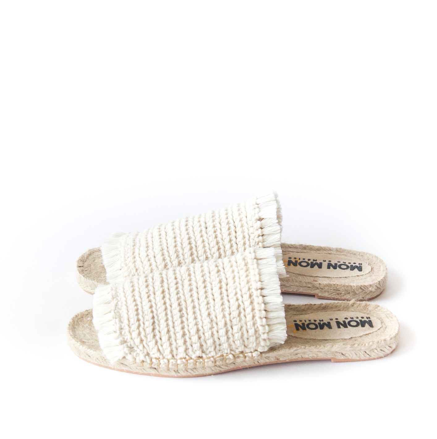Sandalia Crochet Crudo